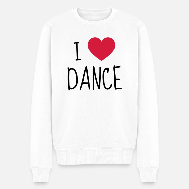 Danse Danseur Danseuse Ballet Opéra - Pull Premium bio Homme - blanc