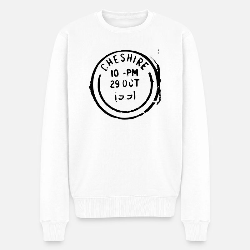 Post Geschenk Geschenkidee - Männer Premium Bio Pullover - Weiß