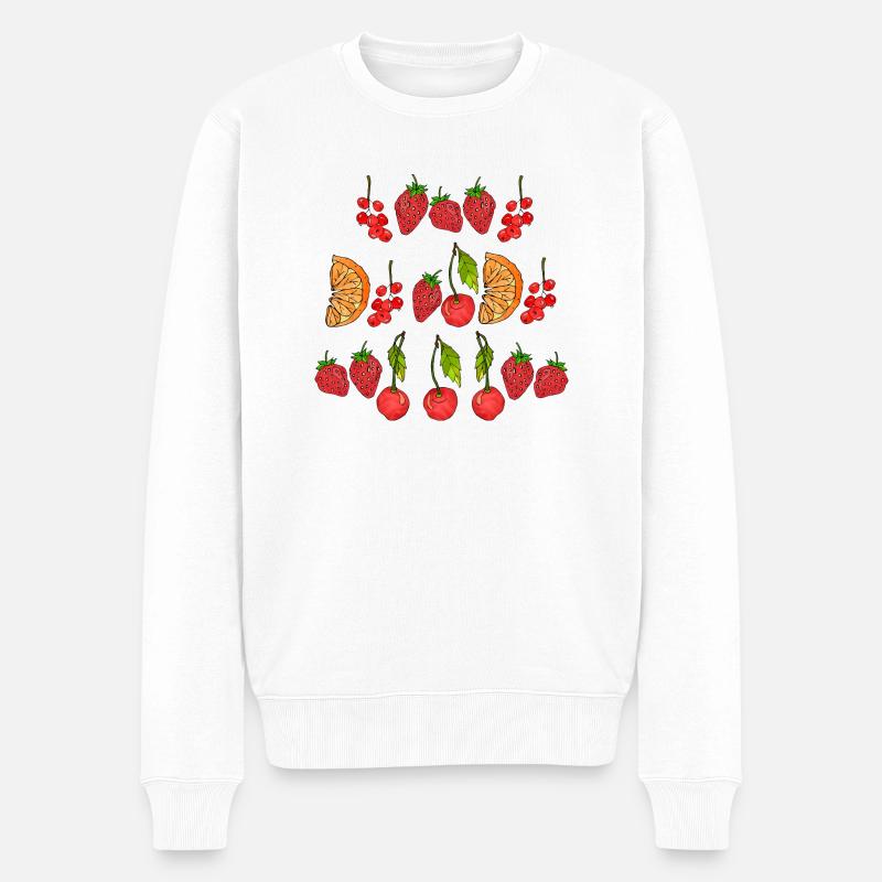 Fruit - Pull Premium bio Homme - blanc