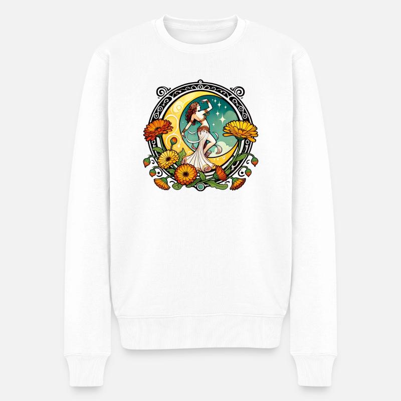 Danseuse orientale - Pull Premium bio Homme - blanc