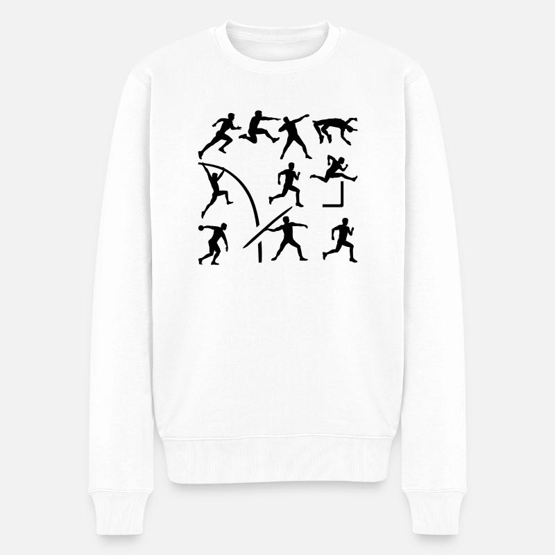 Decathlon - Pull Premium bio Homme - blanc