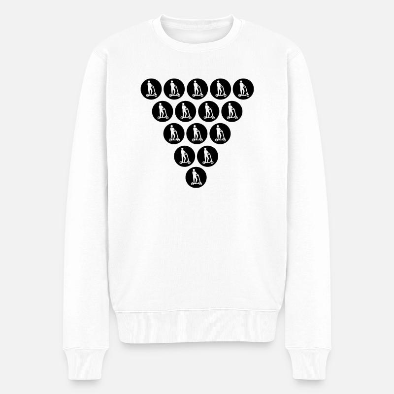 E-Scooter E-Roller Scooter - Pull Premium bio Homme - blanc