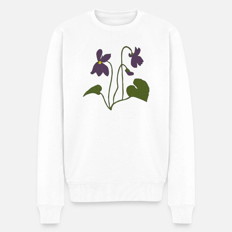 Vailchen - Pull Premium bio Homme - blanc