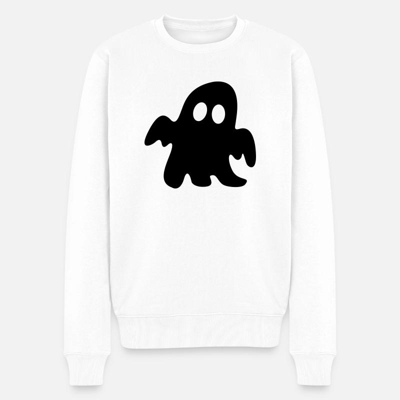 Spooky - Pull Premium bio Homme - blanc