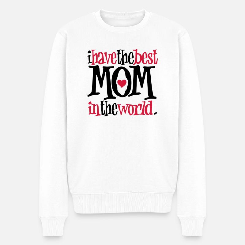 Best Mom - Pull Premium bio Homme - blanc