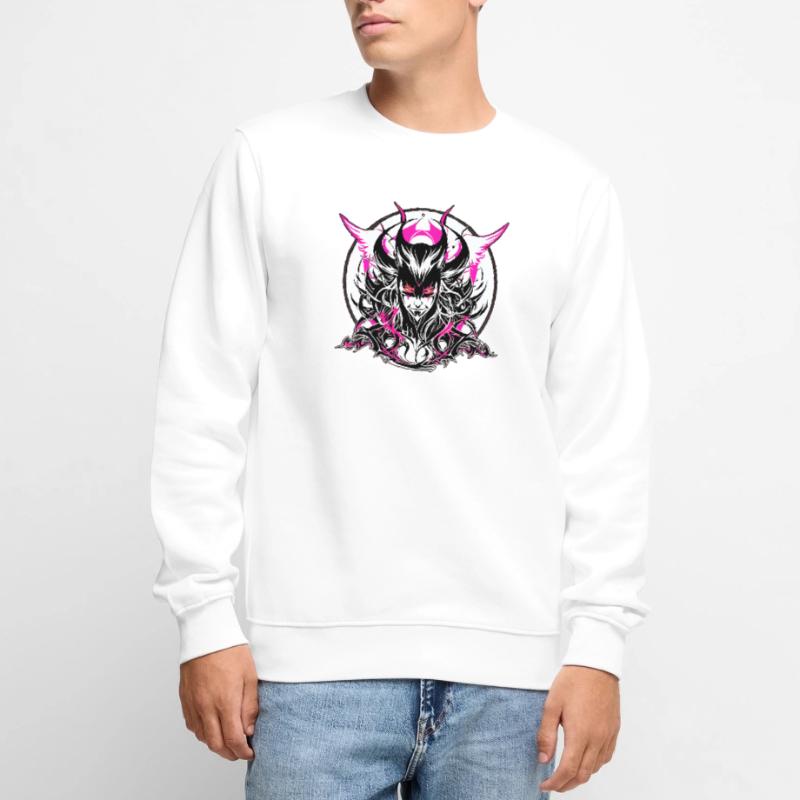 Teufel oder Engel Männer Premium Bio Pullover