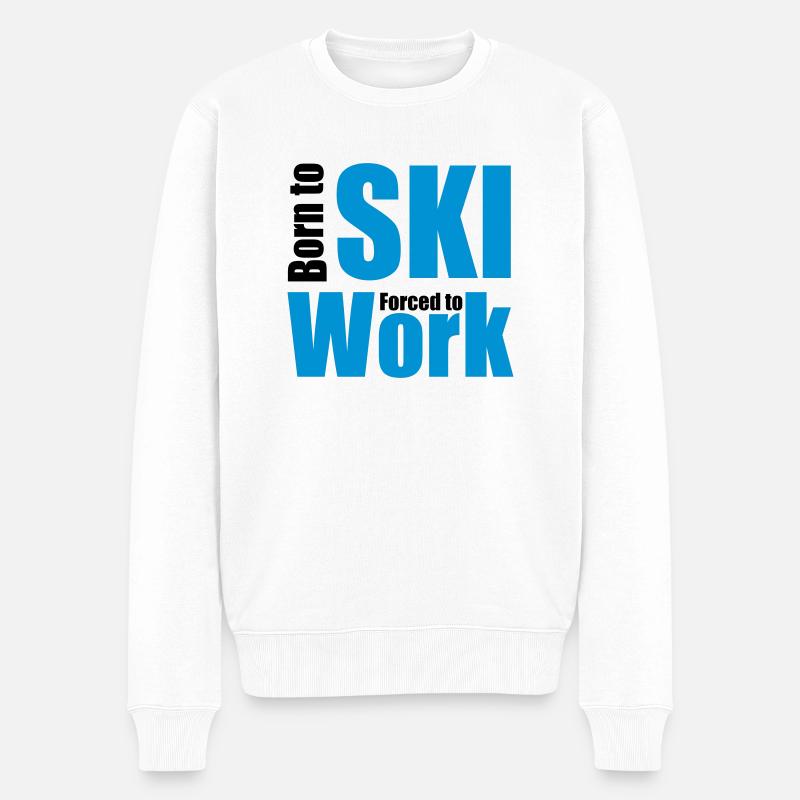 ski - Pull Premium bio Homme - blanc