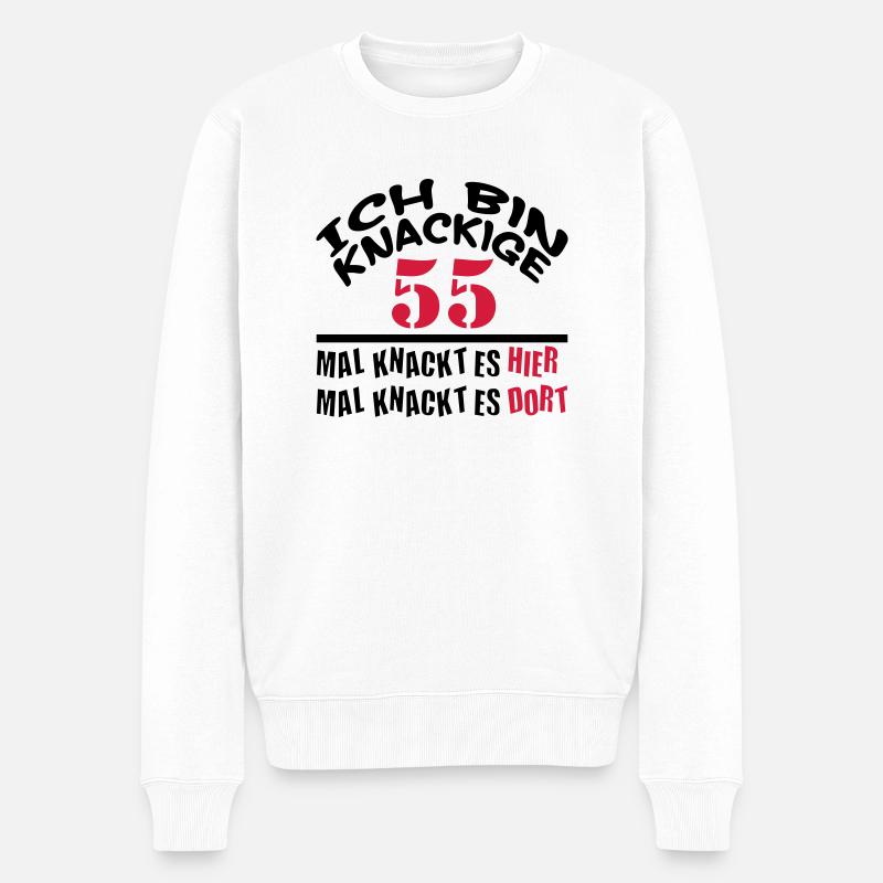 knackige_55 - Pull Premium bio Homme - blanc