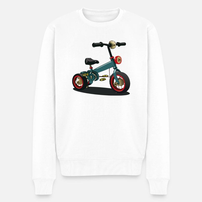Tricycle - Pull Premium bio Homme - blanc