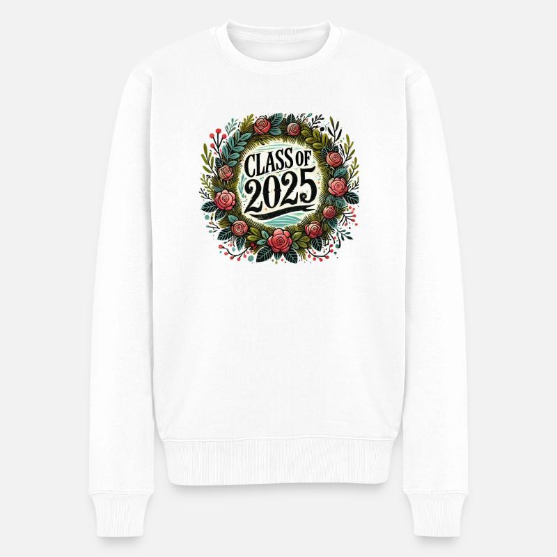 Classe de 2025 - Pull Premium bio Homme - blanc
