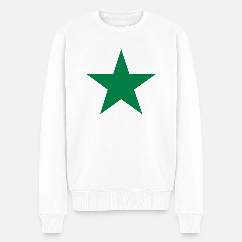 Esperanto - Pull Premium bio Homme - blanc