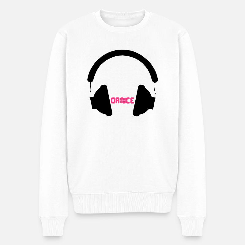 Dance - Pull Premium bio Homme - blanc