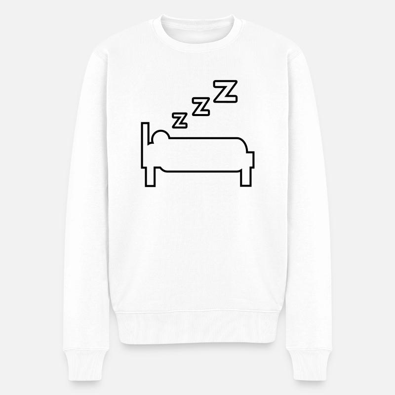 Dormir et ronfler - Pull Premium bio Homme - blanc
