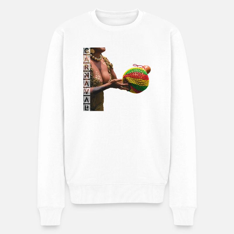 Karneval - Xerequê - Männer Premium Bio Pullover - Weiß