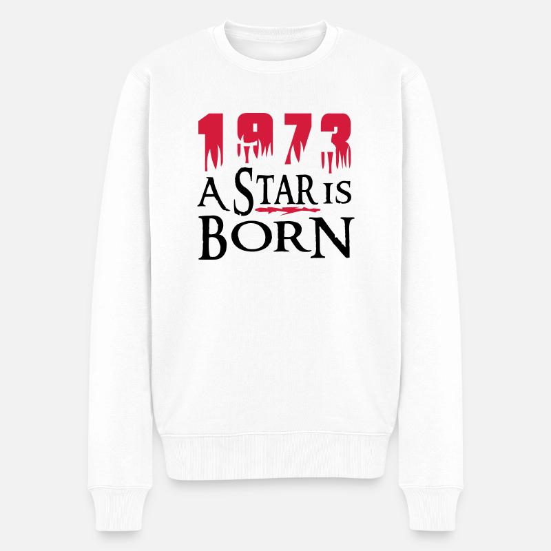 a_star_1973 - Pull Premium bio Homme - blanc