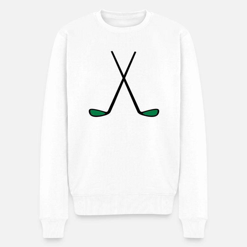 golf - Pull Premium bio Homme - blanc