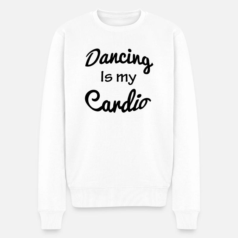 Dancing - Pull Premium bio Homme - blanc