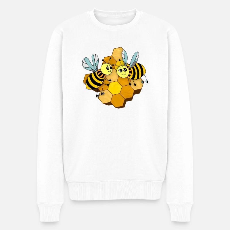 Insectes - Pull Premium bio Homme - blanc