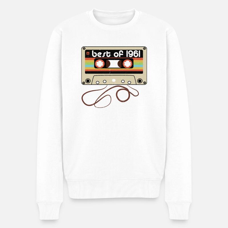 Millésime légendaire 1961 - Pull Premium bio Homme - blanc