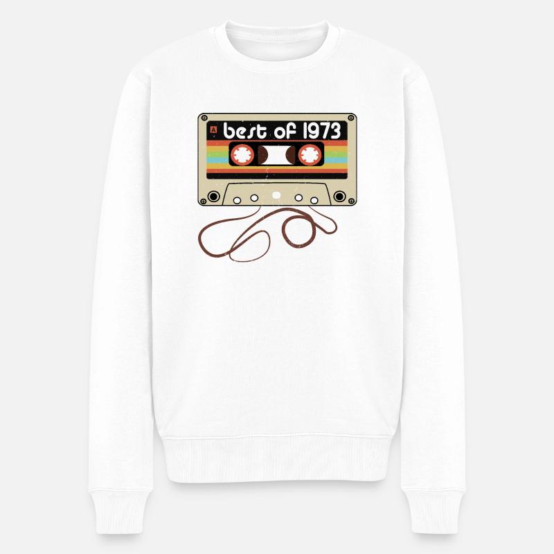 Millésime légendaire 1973 - Pull Premium bio Homme - blanc