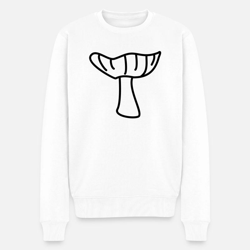Champignon - Pull Premium bio Homme - blanc