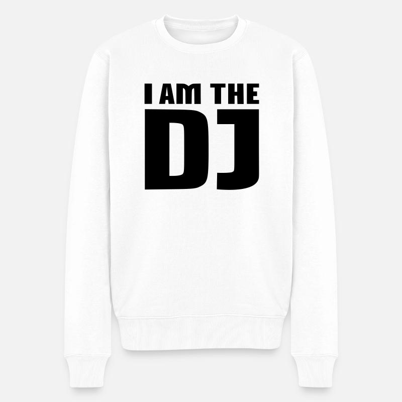 DJ - Pull Premium bio Homme - blanc