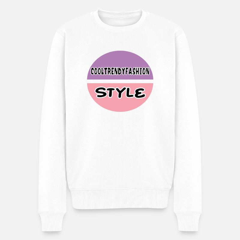 style - Pull Premium bio Homme - blanc