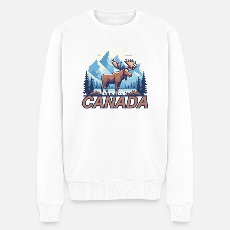 Canada 7 (en anglais seulement) - Pull Premium bio Homme - blanc