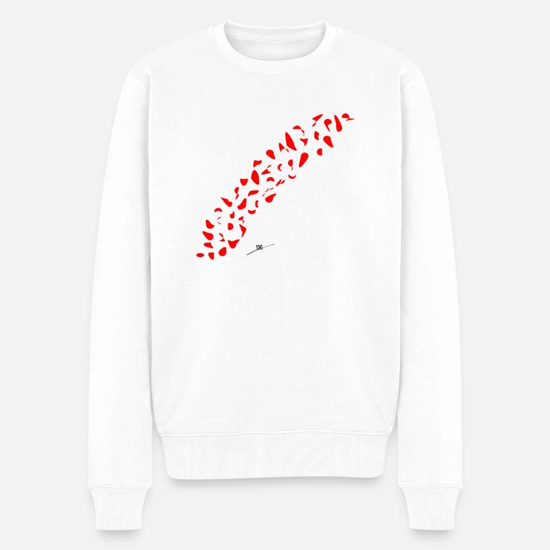 Mode de vie - Pull Premium bio Homme - blanc