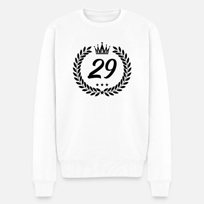blason 29 - Pull Premium bio Homme - blanc