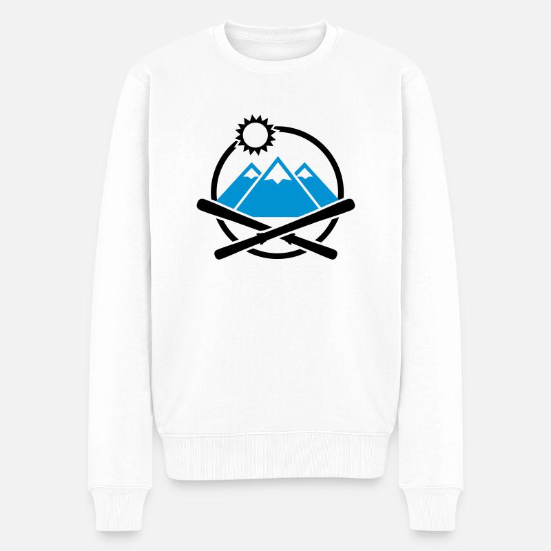 Ski - Pull Premium bio Homme - blanc