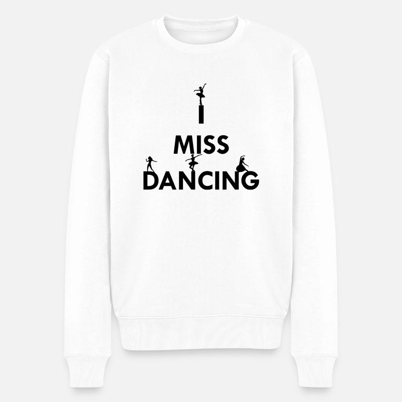 Danse Musique de danse - Pull Premium bio Homme - blanc