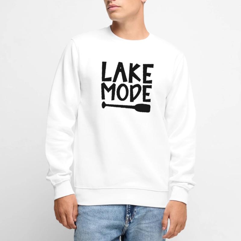 Pagaie d’aventure en mode lacConception de motivation Pull Premium bio Homme