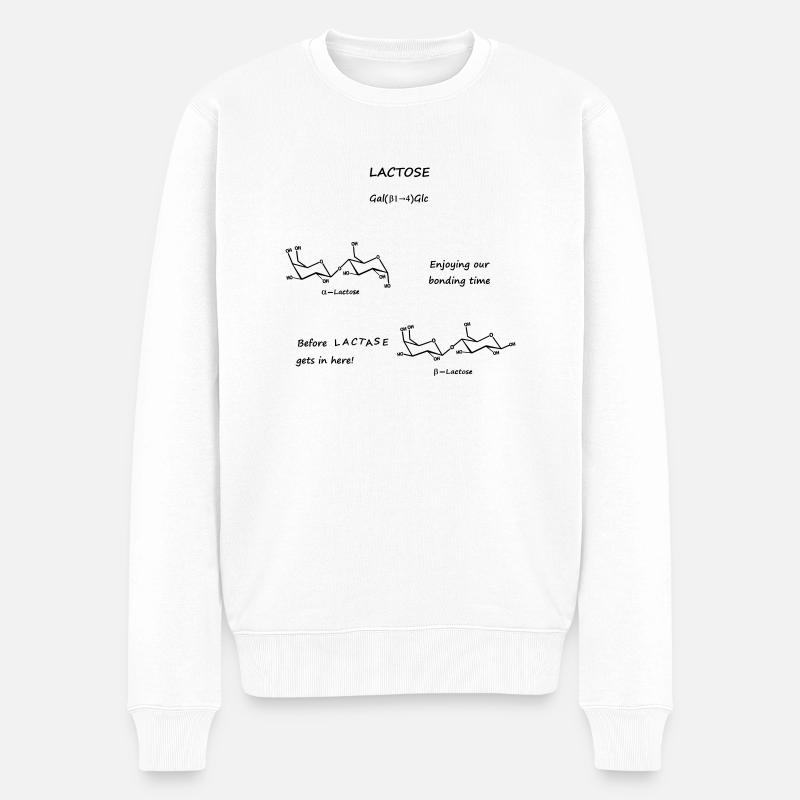 Science - Pull Premium bio Homme - blanc