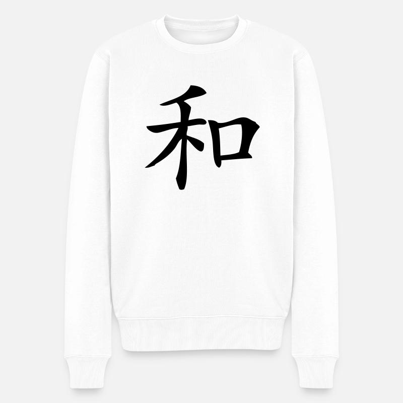 Harmonie - Harmony - Pull Premium bio Homme - blanc