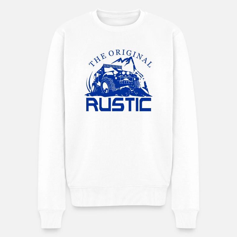 LE RUSTIQUE ORIGINAL - Pull Premium bio Homme - blanc