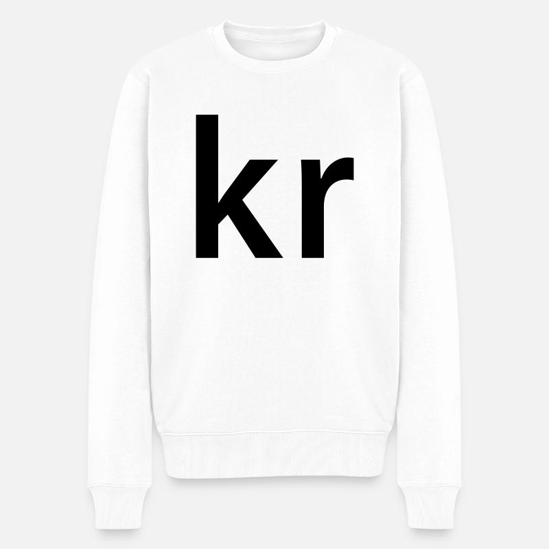 NOK - Pull Premium bio Homme - blanc