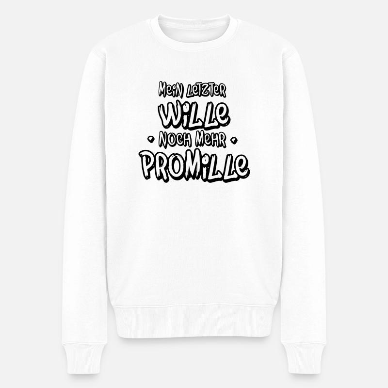 Plus par mille - Pull Premium bio Homme - blanc