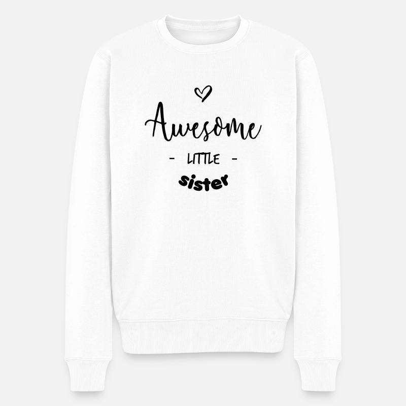 Awesome Little Sister - Pull Premium bio Homme - blanc
