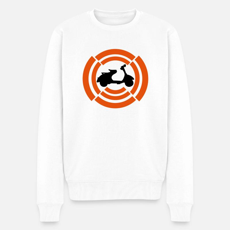 vélo - Pull Premium bio Homme - blanc