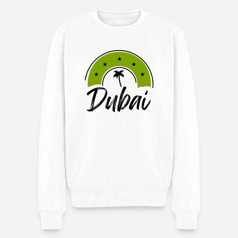 Dubaï - Pull Premium bio Homme - blanc