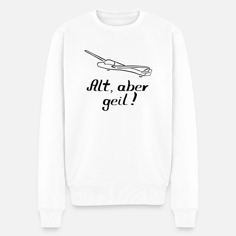 Vol à voile - Pull Premium bio Homme - blanc