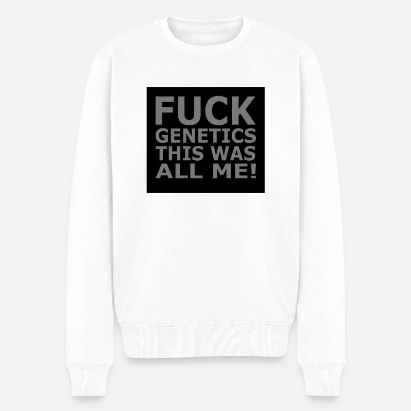 Fuck Genetics 2 Farbig - Pull Premium bio Homme - blanc