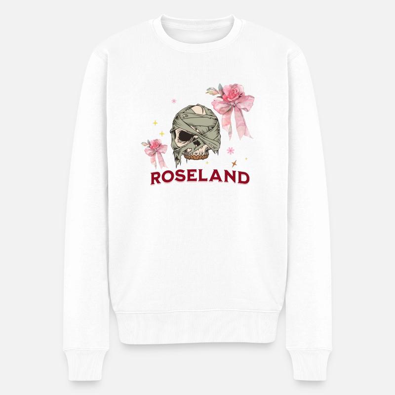 Roseland - Pull Premium bio Homme - blanc