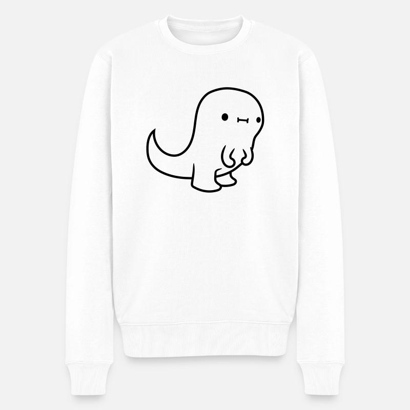 Petit T Rex - Pull Premium bio Homme - blanc