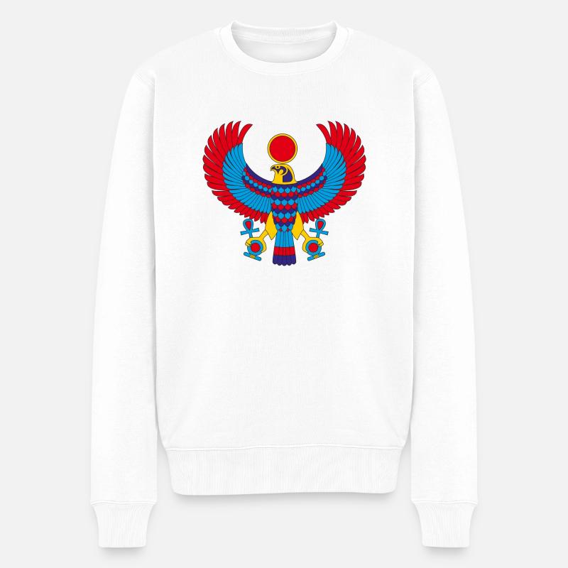 Horus - Pull Premium bio Homme - blanc