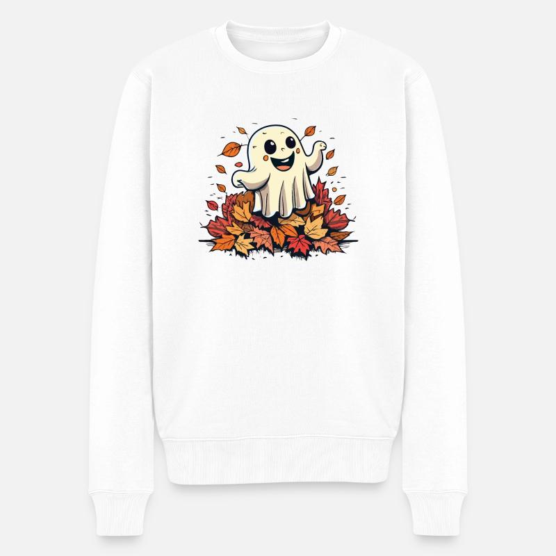 Trop mignon pour avoir peur! - Pull Premium bio Homme - blanc