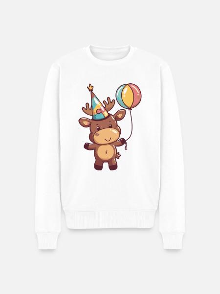 Orignal Anniversaire Bébé - Pull Premium bio Homme - blanc