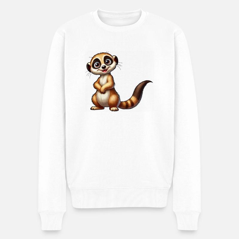 Suricate - Pull Premium bio Homme - blanc