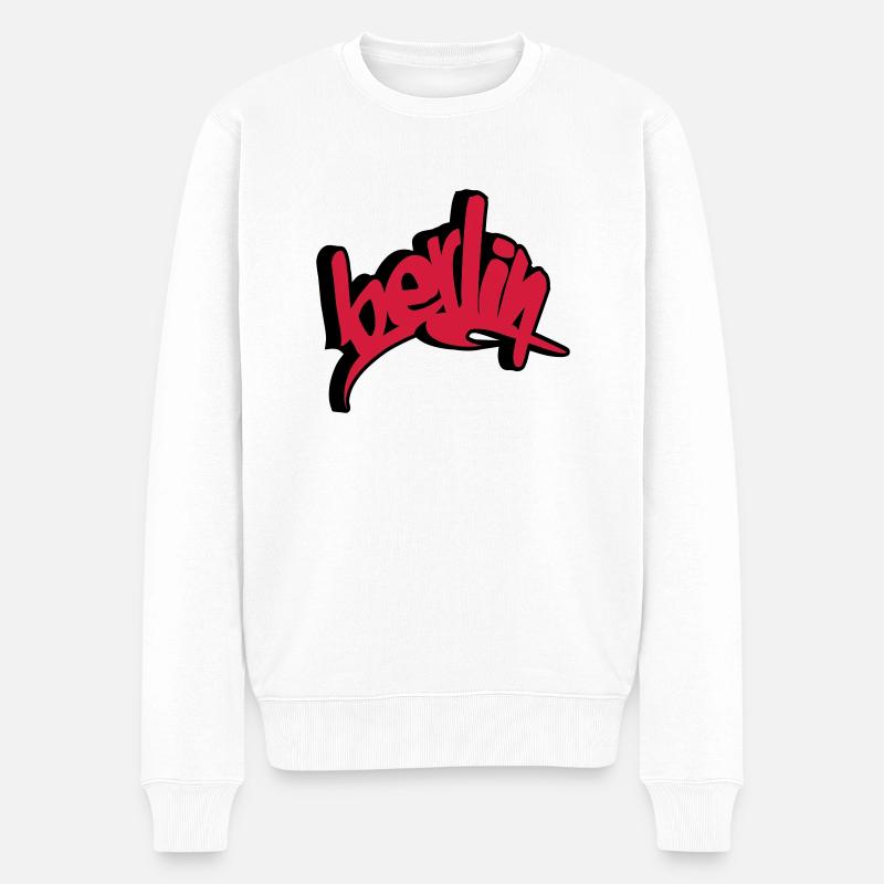 Berlin - Pull Premium bio Homme - blanc
